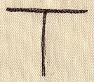 Handwriting Letter T - Uppercase