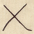 Handwriting Letter X - Uppercase