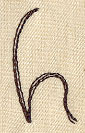 Handwriting Letter H - Lowercase