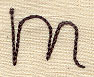Handwriting Letter M - Lowercase
