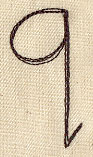 Handwriting Letter Q - Lowercase