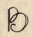 Handwriting Letter B - Uppercase