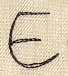 Handwriting Letter E - Uppercase