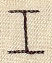 Handwriting Letter I - Uppercase