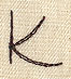 Handwriting Letter K - Uppercase
