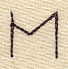 Handwriting Letter M - Uppercase