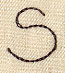 Handwriting Letter S - Uppercase