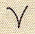 Handwriting Letter V - Lowercase