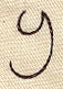 Handwriting Letter Y - Lowercase