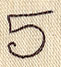 Handwriting Number 5