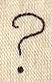Handwriting Punctuation - Question Mark