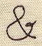Handwriting Punctuation - Ampersand