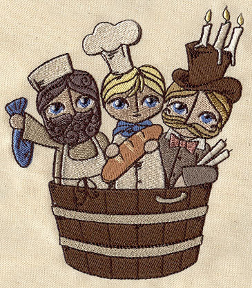 Nursery Rhymes - Three Men in a Tub