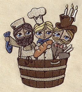 Nursery Rhymes - Three Men in a Tub