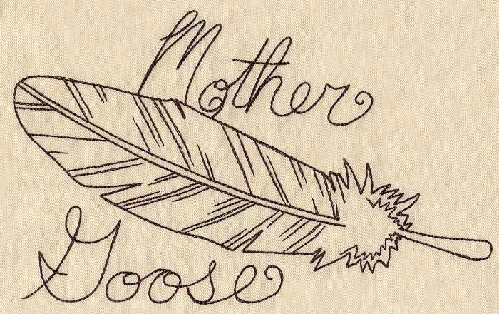 Nursery Rhymes - Mother Goose Sketch