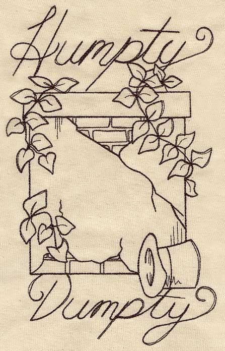 Nursery Rhymes - Humpty Dumpty Sketch