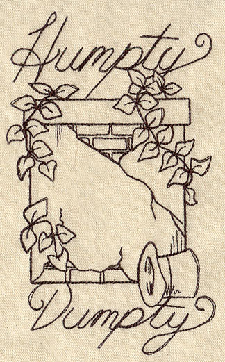 Nursery Rhymes - Humpty Dumpty Sketch