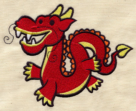 Too Cute Chinese Dragon