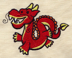 Too Cute Chinese Dragon