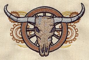 Western Steampunk - Steer Skull