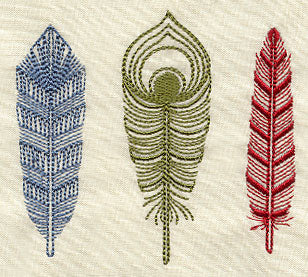 Patterned Feathers
