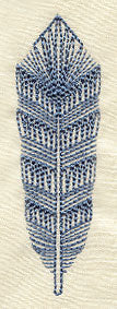 Patterned Feather 1