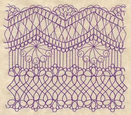 Delicate Lacy Border