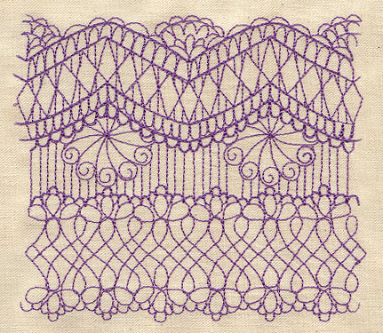 Delicate Lacy Border