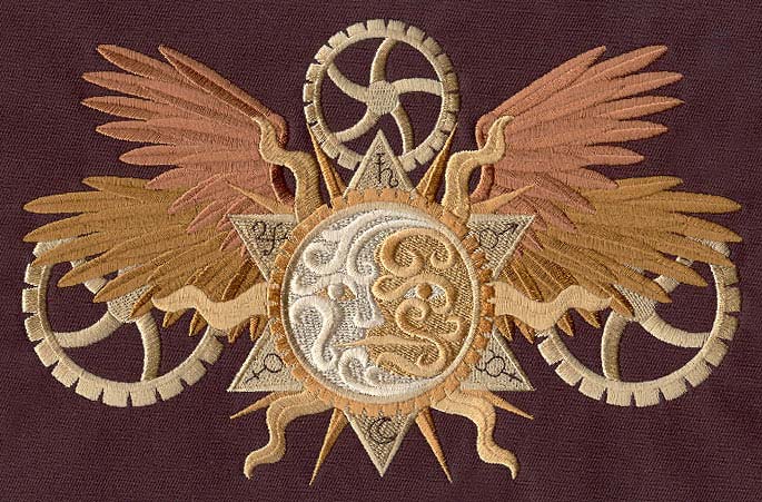 Steampunk Alchemy Sun and Moon