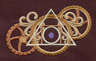 Steampunk Alchemy Border