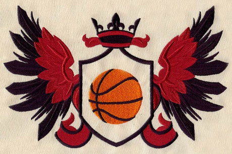 Sporty Basketball Crest