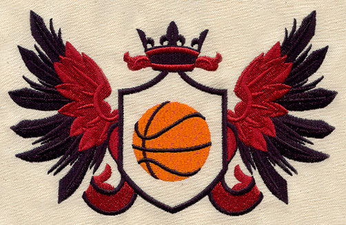 Sporty Basketball Crest