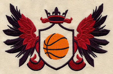 Sporty Basketball Crest