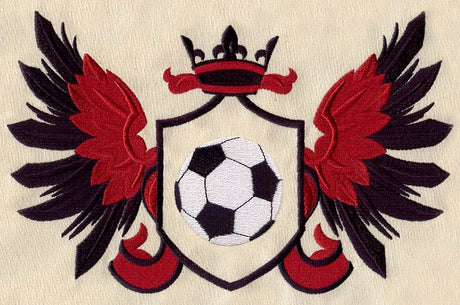 Sporty Soccer Crest
