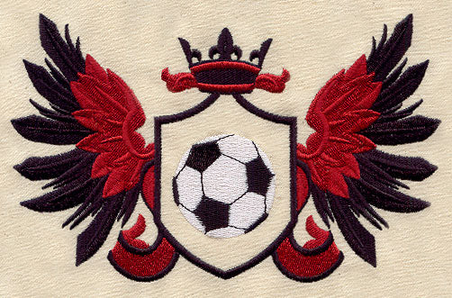 Sporty Soccer Crest