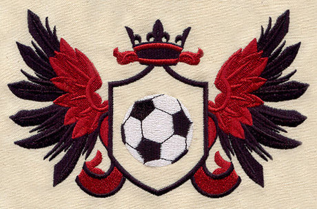 Sporty Soccer Crest