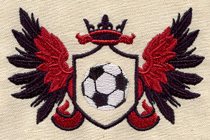 Sporty Soccer Crest
