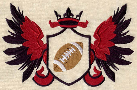 Sporty Football Crest