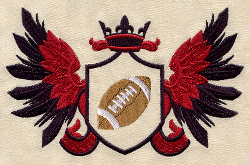 Sporty Football Crest