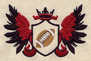 Sporty Football Crest