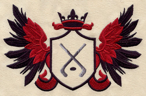 Sporty Hockey Crest