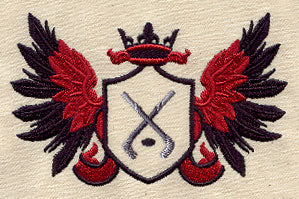 Sporty Hockey Crest