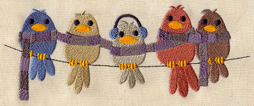 Scarf Buddy Birds