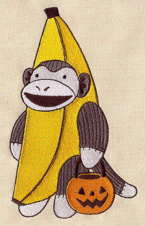 Halloween Sock Monkey