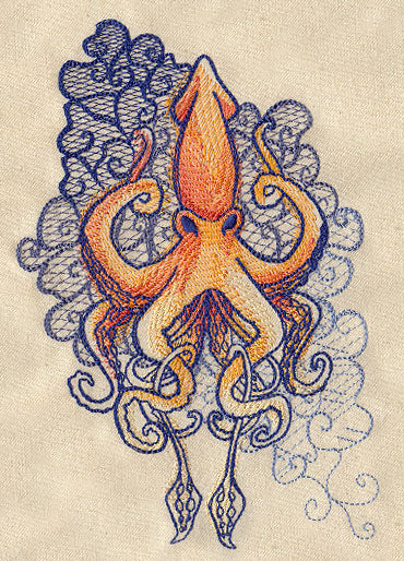 The Seven Seas - Squid Tattoo