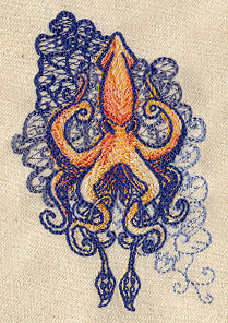 The Seven Seas - Squid Tattoo