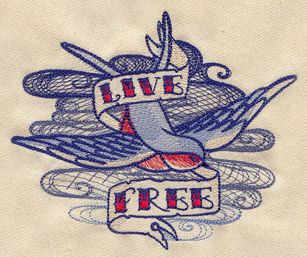 The Seven Seas - Live Free Tattoo