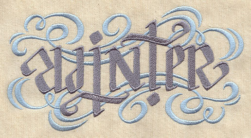 Winter Ambigram