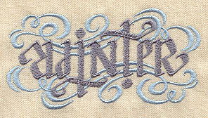 Winter Ambigram
