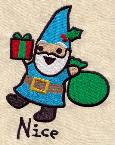 Too Cute Christmas Gnome - Nice